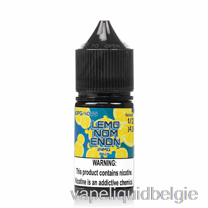 Vape Vloeistof Lemonomenon Zout - Nomenon E-liquids - 30ml 48mg